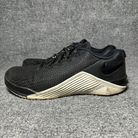 Nike Metcon 5 Women’s Shoes Black White Training Athletic Gym Size 8.5 - Picture 3 of 10
